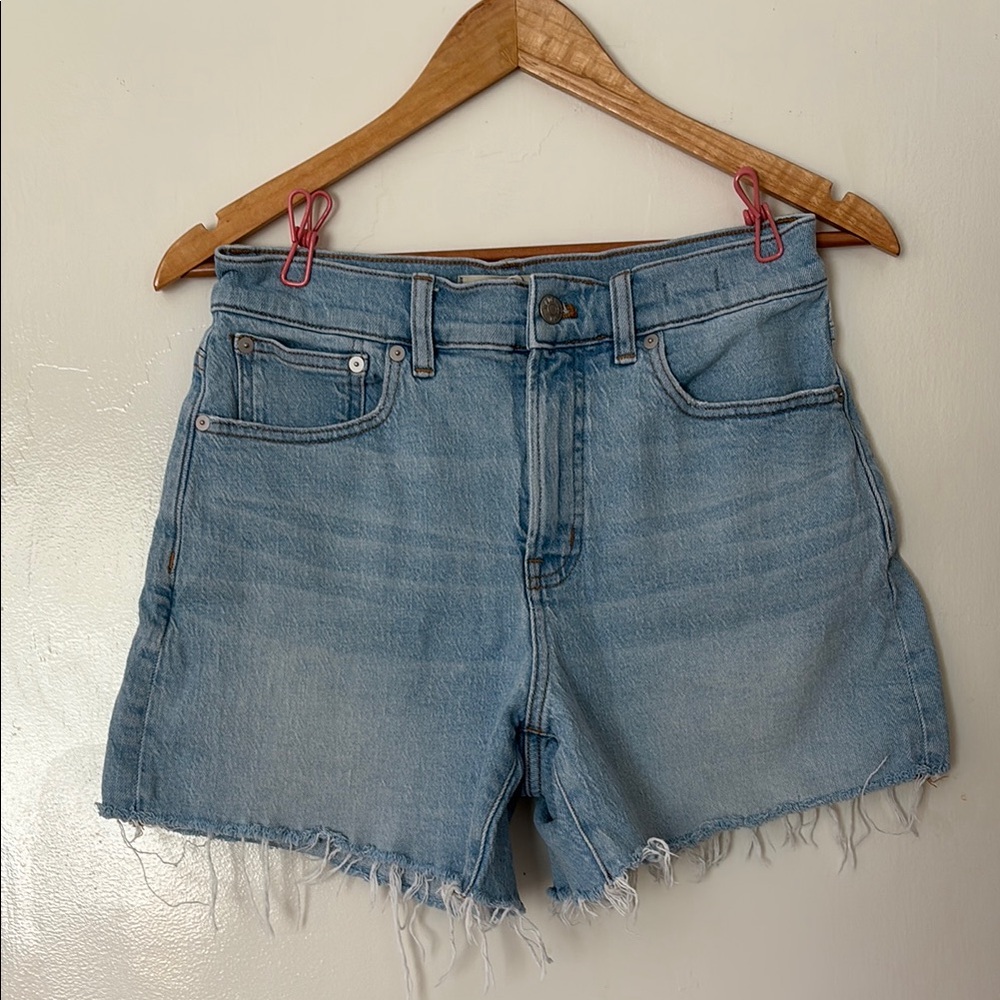 Madewell cut-off denim shorts